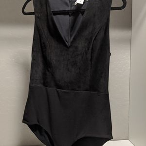 Edging your elegant bodysuit suede